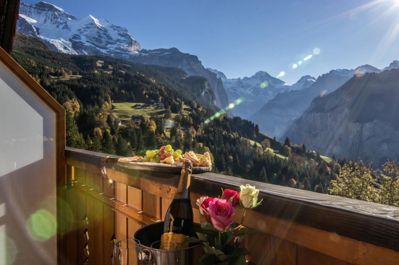 Chalet Aargovia Wengen Exteriér fotografie
