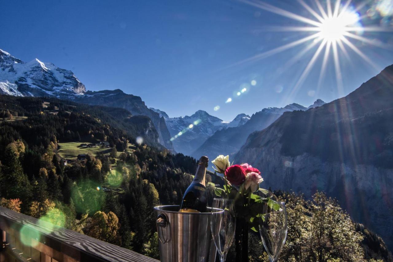 Chalet Aargovia Wengen Exteriér fotografie