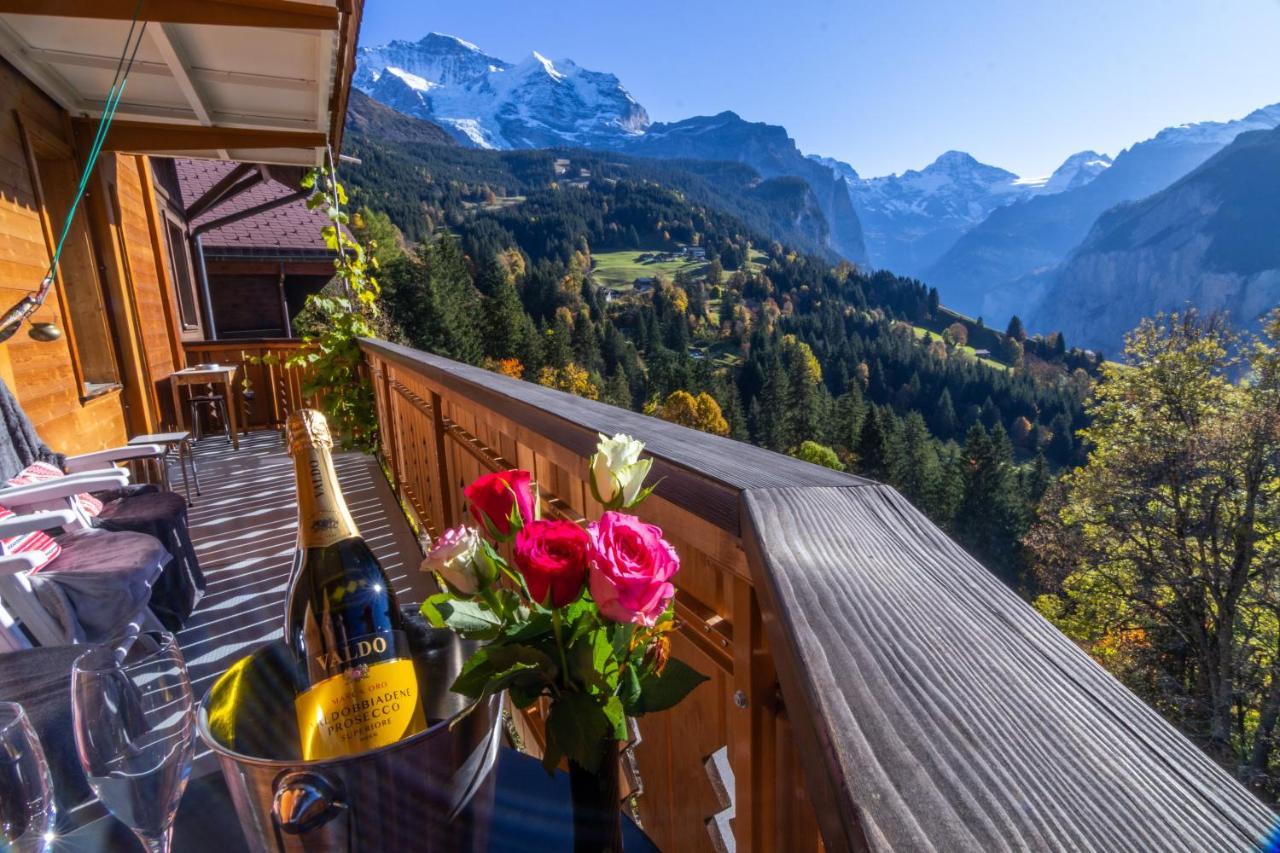 Chalet Aargovia Wengen Exteriér fotografie